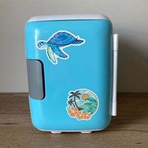 Blue Mini Fridge